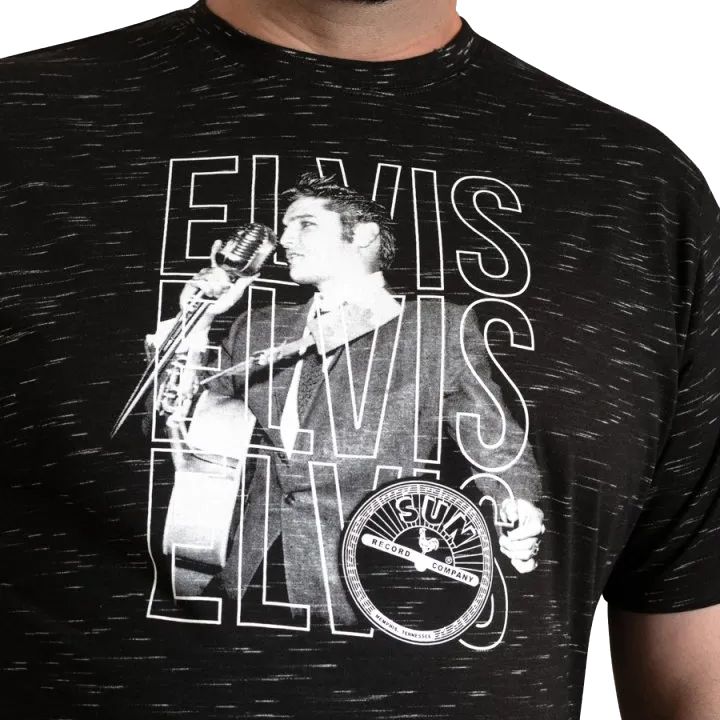 A11851 D555 Official Elvis Presley Printed T-Shirt