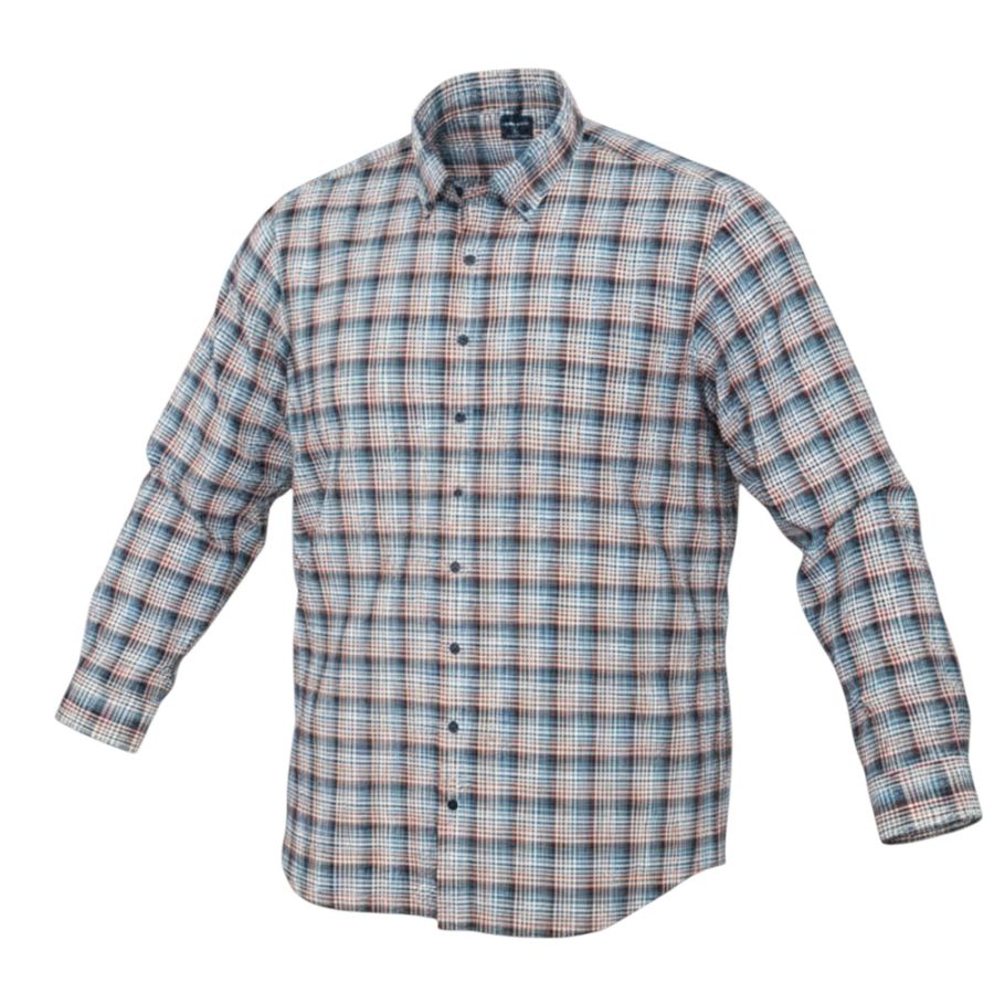 A11858 Marvelis Casual Check Print Shirt