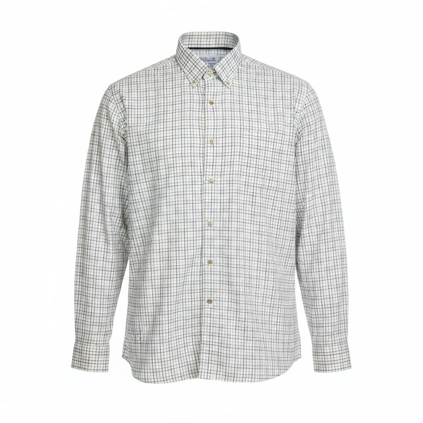 A11864 Double Two Tattersall Check Warm Handle Shirt
