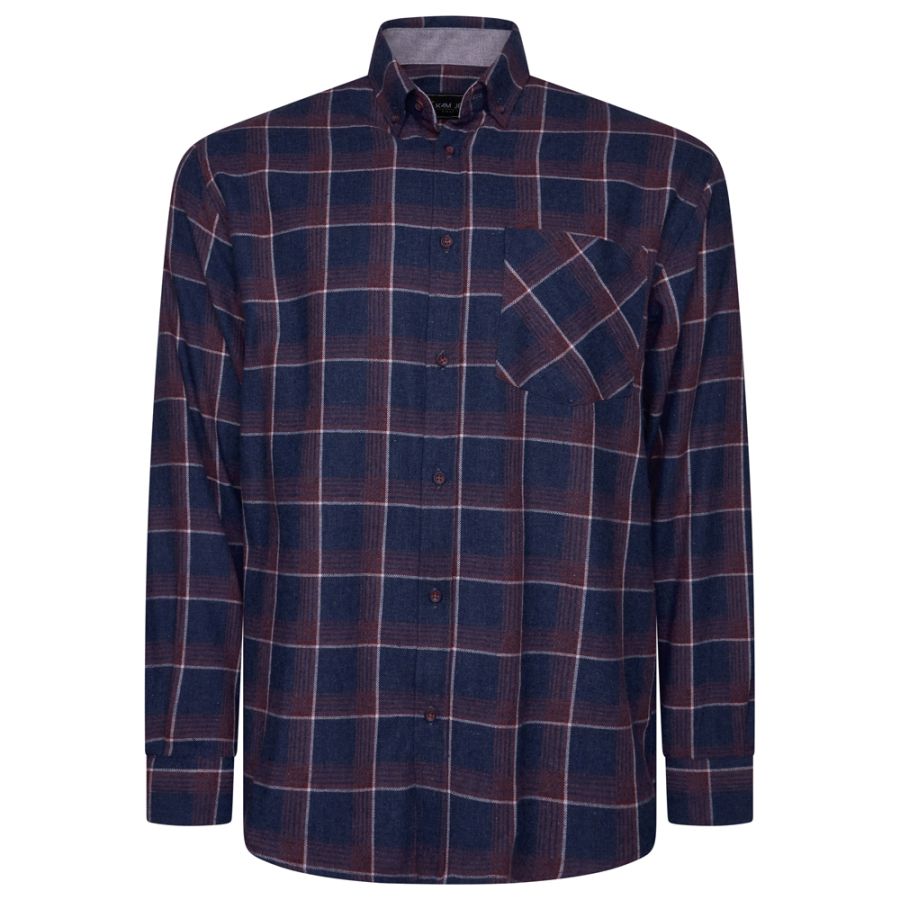 A11866 Kam Flannel Check Shirt