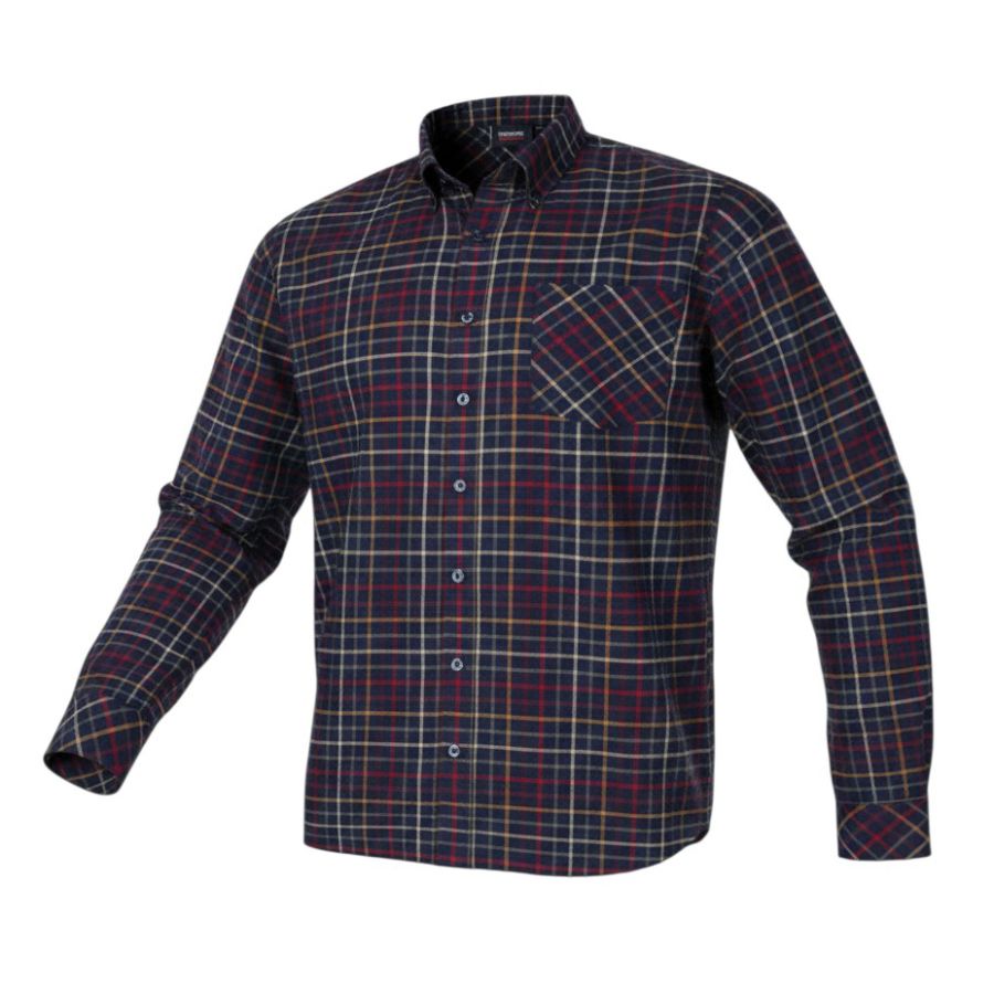 A11875 Espionage Brushed Check Shirt
