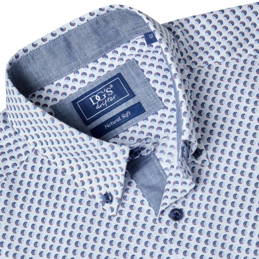 A11877 DG's Drifter Geometric Pattern Shirt