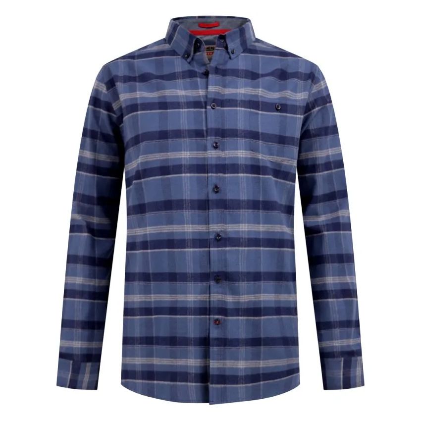 A11885 D555 Casual Check Shirt