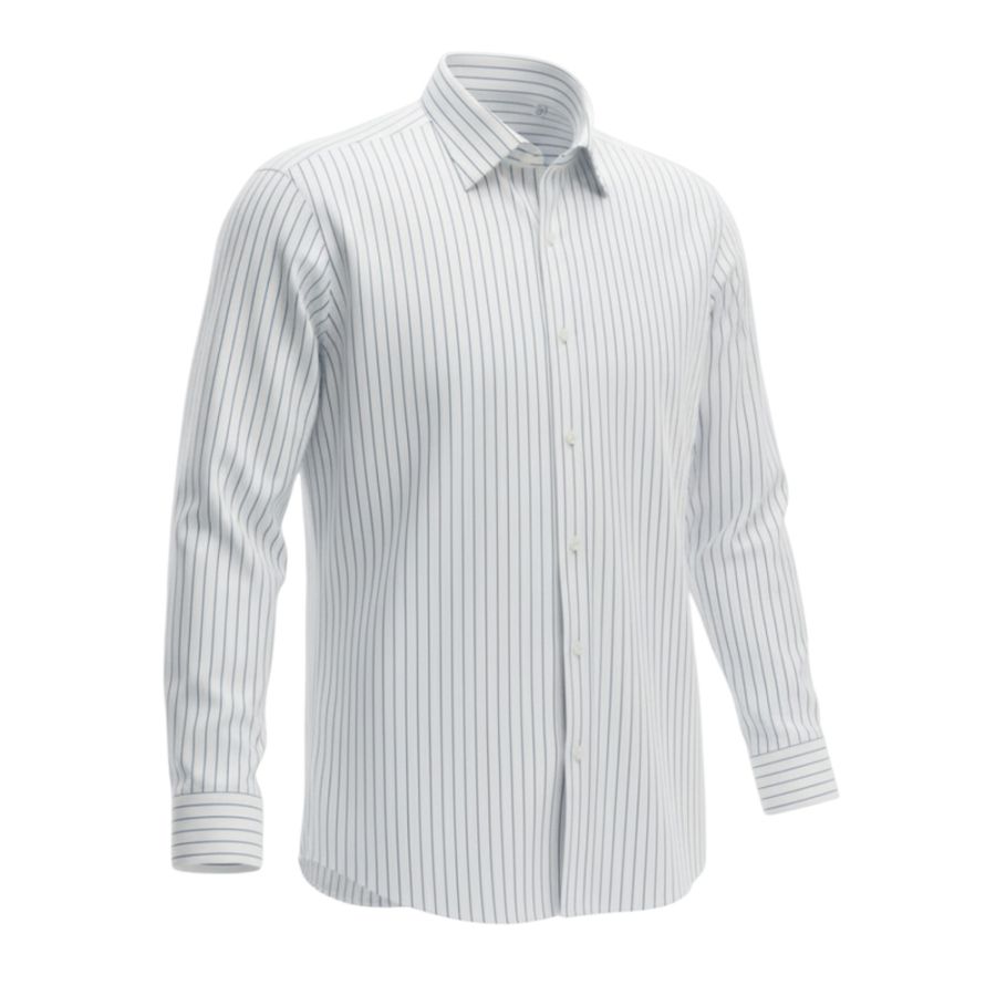 A11898 Rialto Long Sleeve Stretch Stripe Shirt