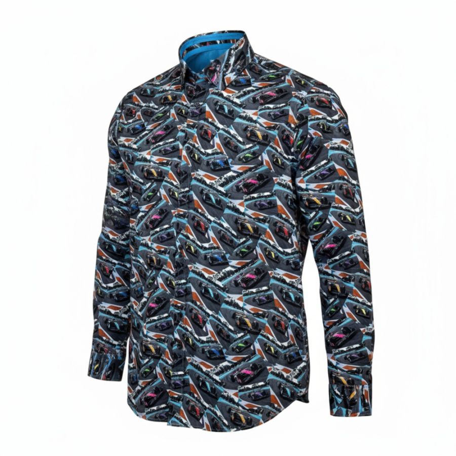 A11899 Rialto Long Sleeve Racing Car Shirt