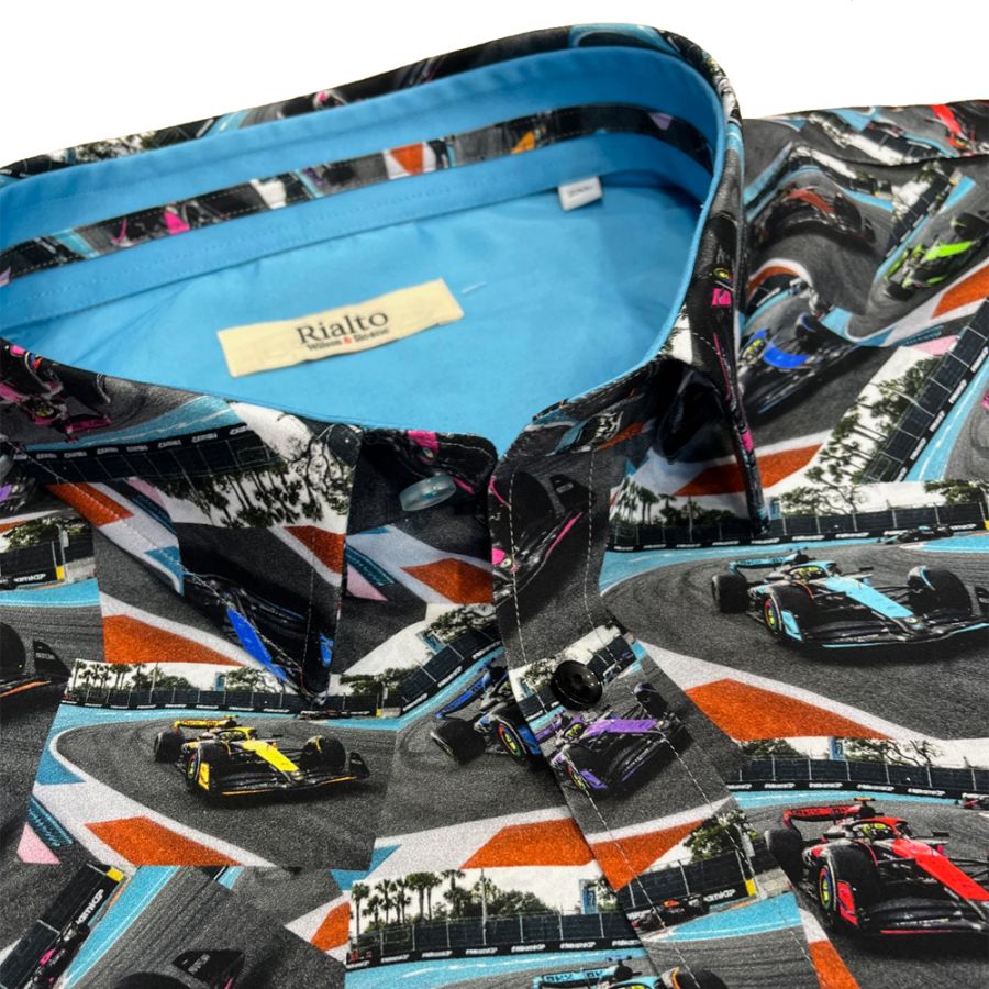 A11899 Rialto Long Sleeve Racing Car Shirt