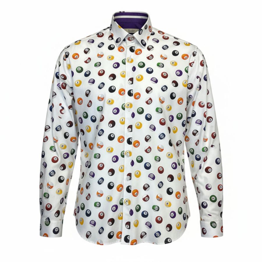 A11900 Rialto Long Sleeve Pool Ball Shirt