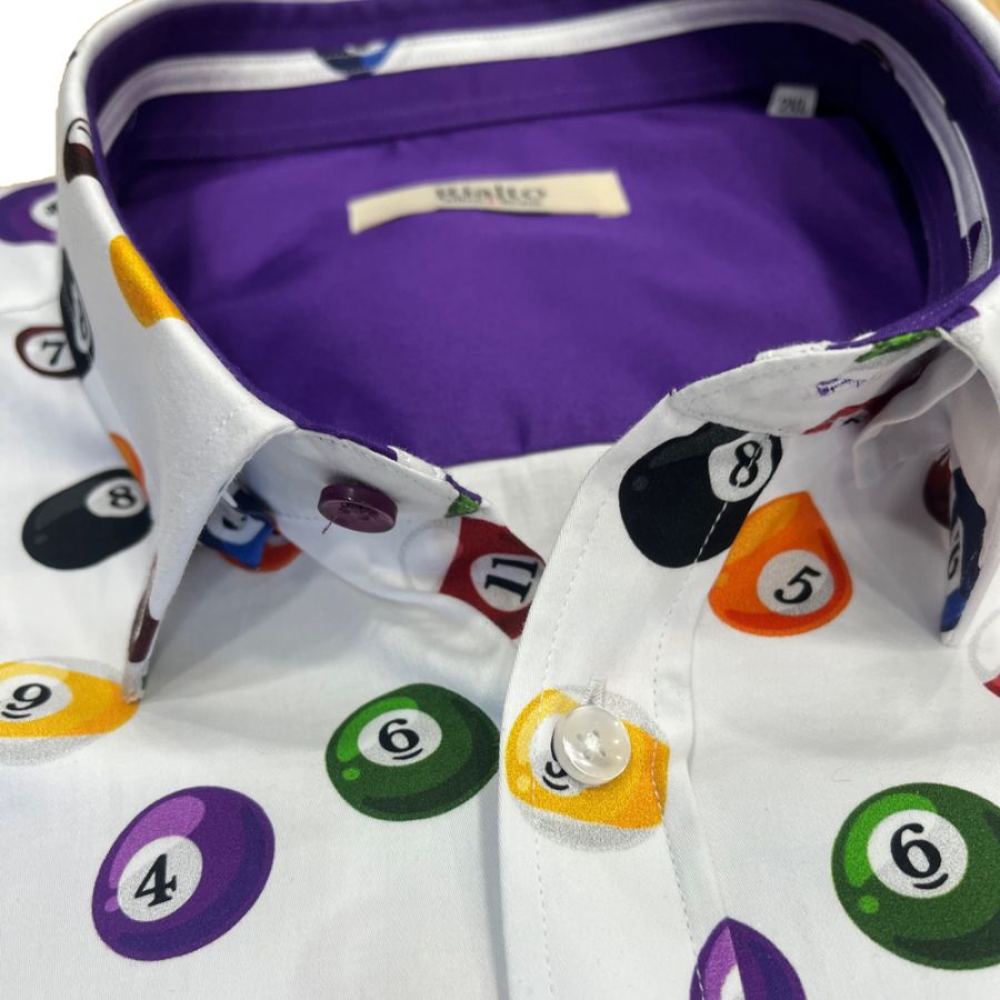 A11900 Rialto Long Sleeve Pool Ball Shirt