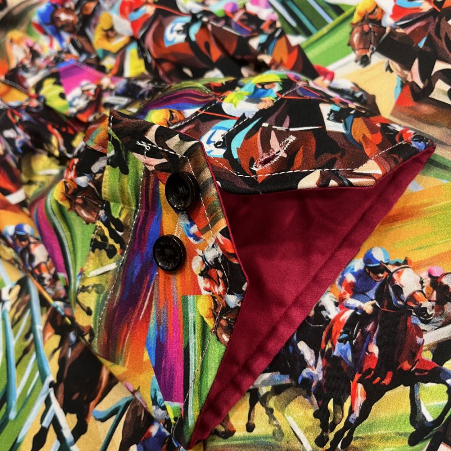 A11902 Rialto Long Sleeve Horse Racing Shirt