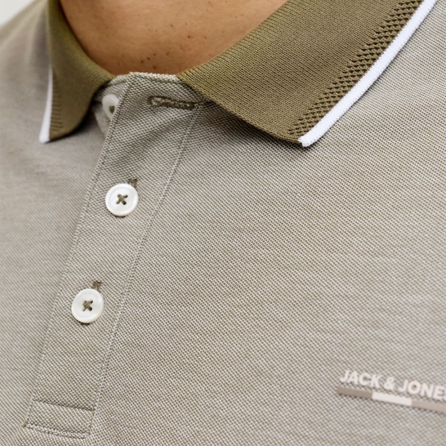 A11917 Jack & Jones Polo Shirt (Olive)