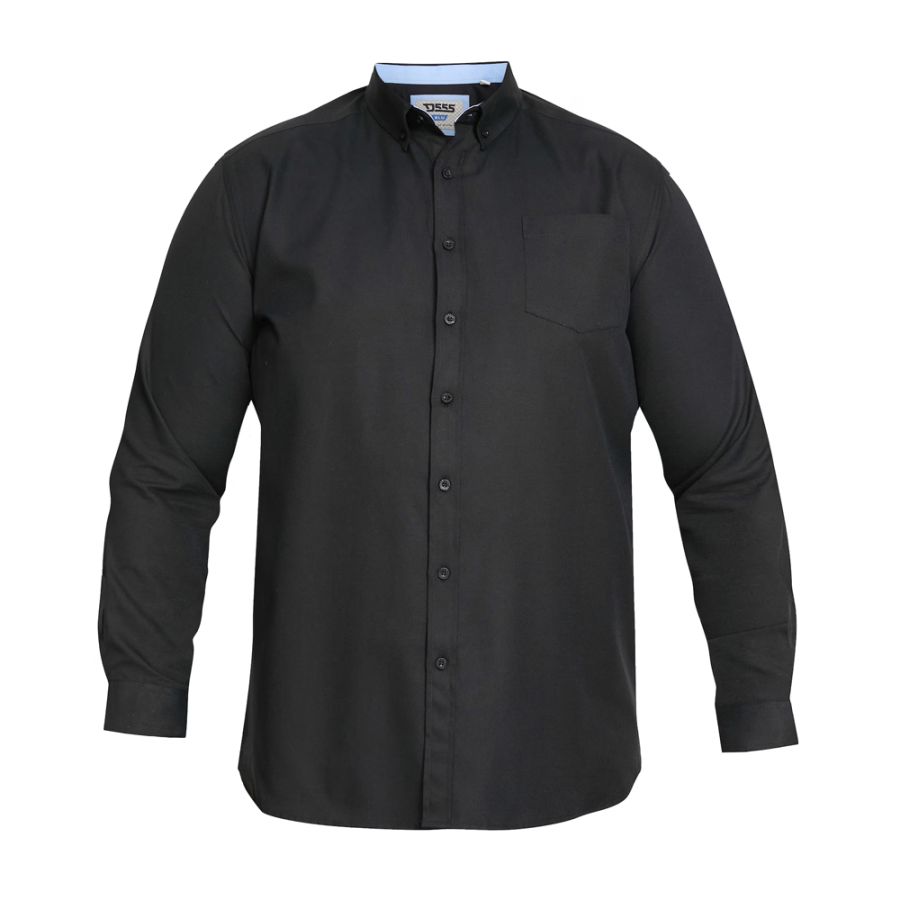 A11921XT Tall Fit D555 Oxford Long Sleeve Shirt (Black)