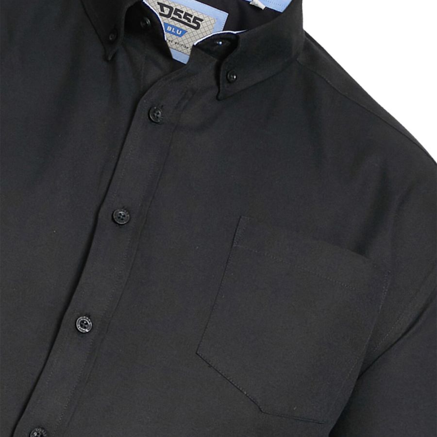A11921XT Tall Fit D555 Oxford Long Sleeve Shirt (Black)
