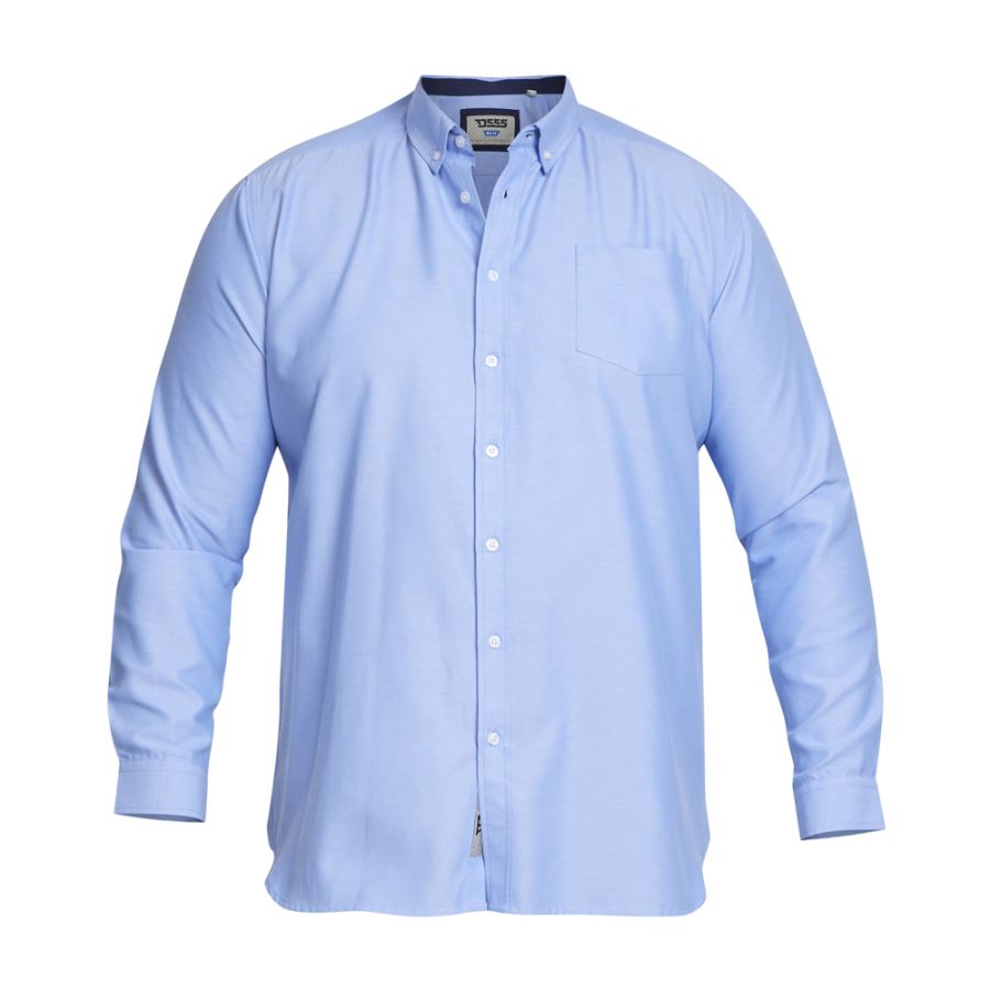 A11921XT Tall Fit D555 Oxford Long Sleeve Shirt (Blue)