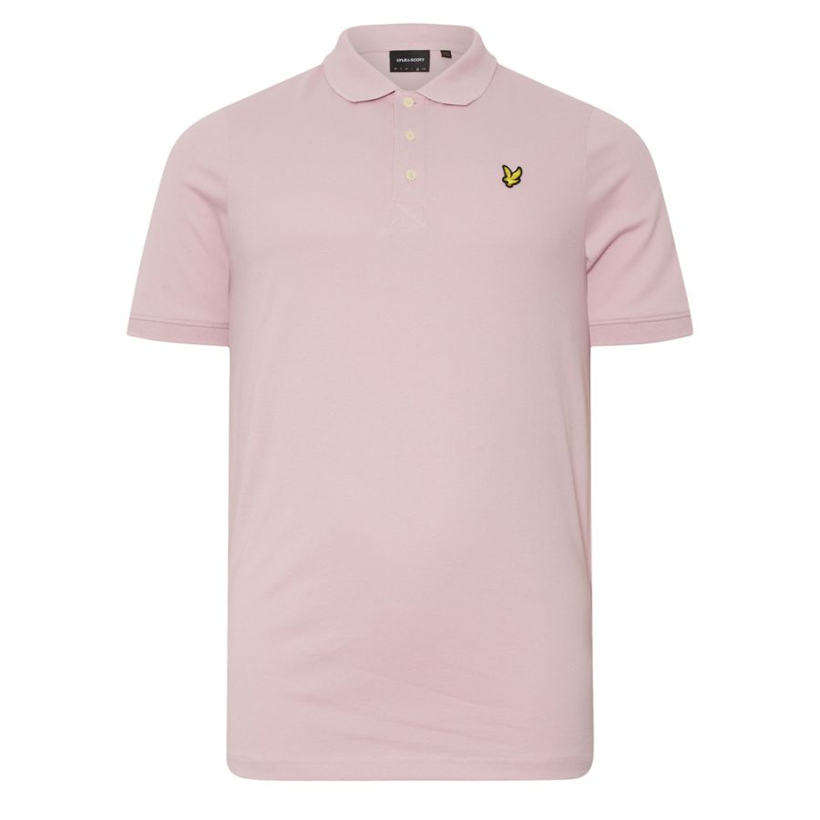 A11942 Lyle & Scott Polo Shirt (Light Pink)