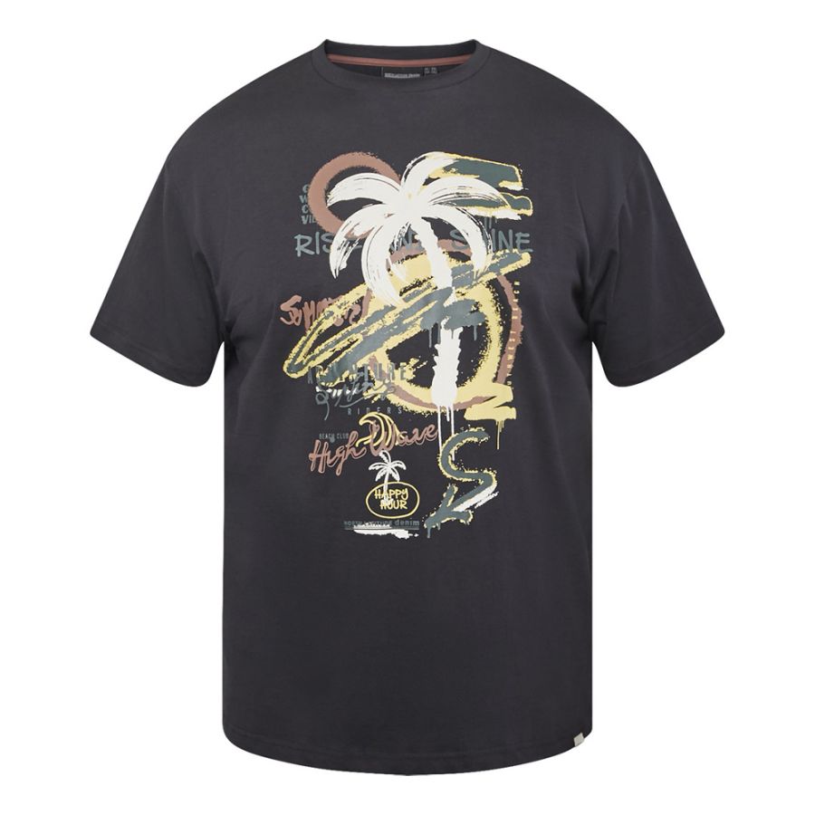 A11946XT Tall Fit North Latitude Graphic T-Shirt (Black)