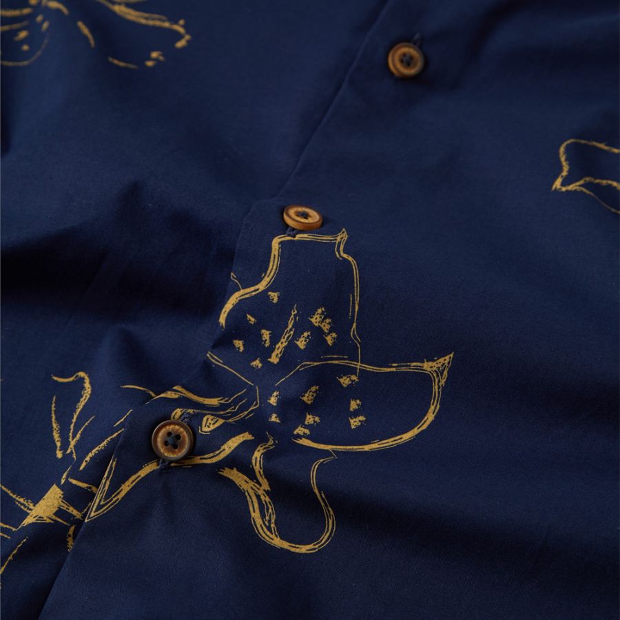 A11969 Ben Sherman Linear Floral Print Shirt