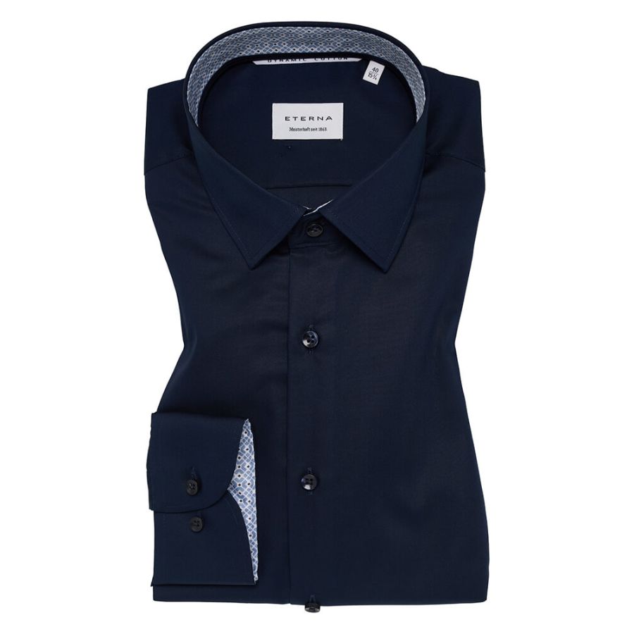 A11982 Eterna Comfort Fit Plain Shirt