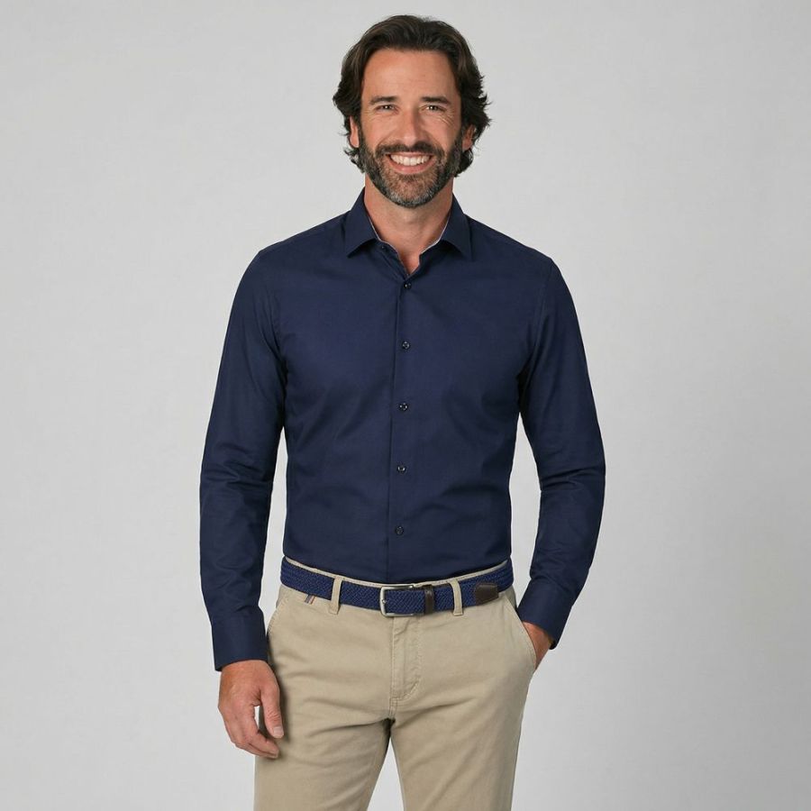 A11982XT Tall Fit Eterna Modern Fit Plain Shirt