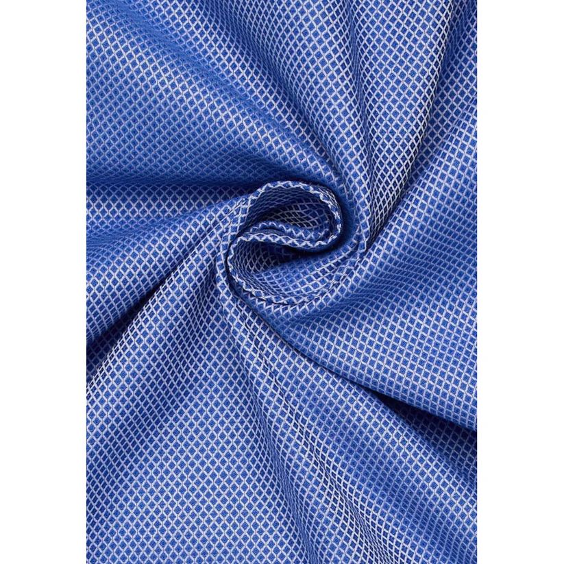 A11984 Eterna Comfort Fit Textured Shirt (Blue)