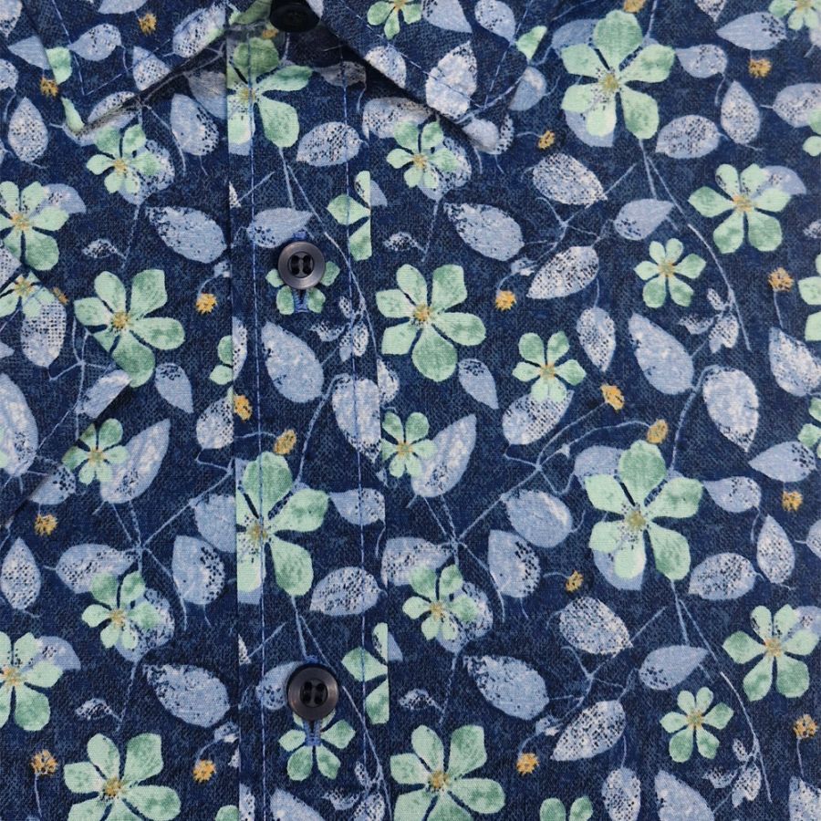 A11996 Marvelis Casual Fancy Print Shirt