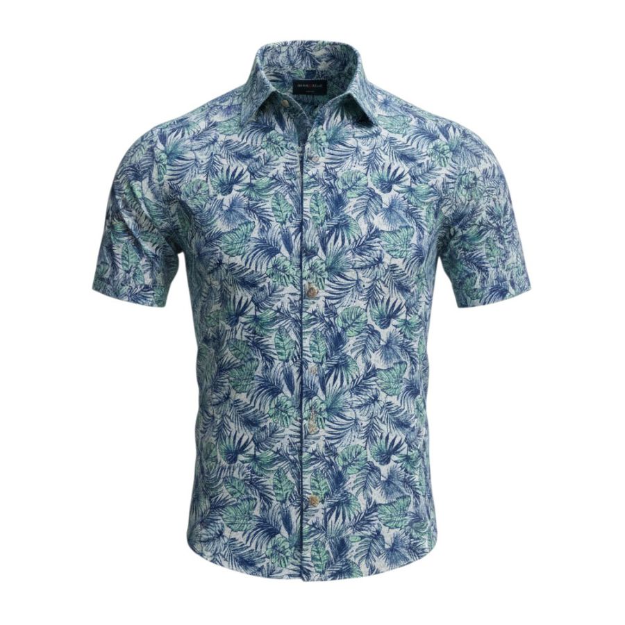 A11997 Marvelis Casual Fancy Print Shirt