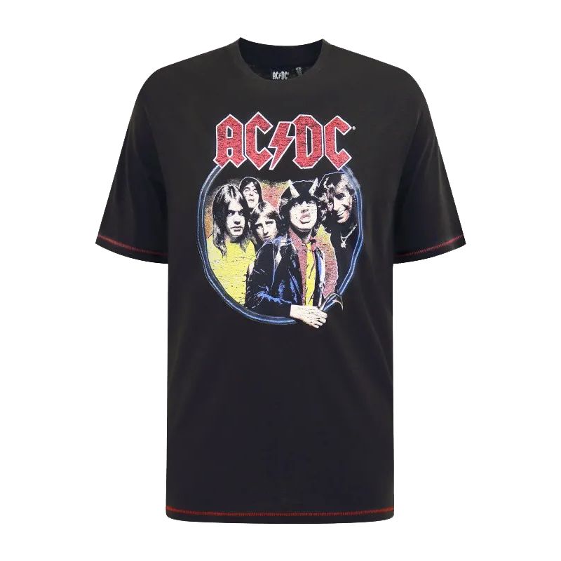 A12005 D555 Official ACDC Highway To Hell T Shirt