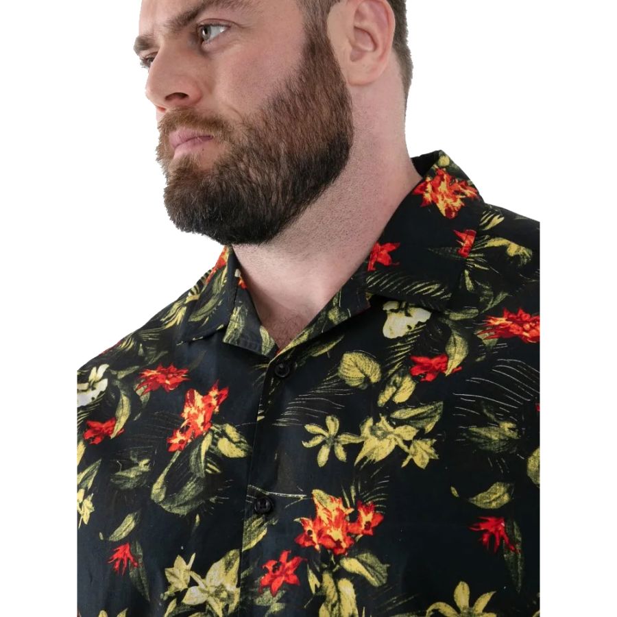 A12006XT Tall Fit D555 Hawaiian Fancy Shirt