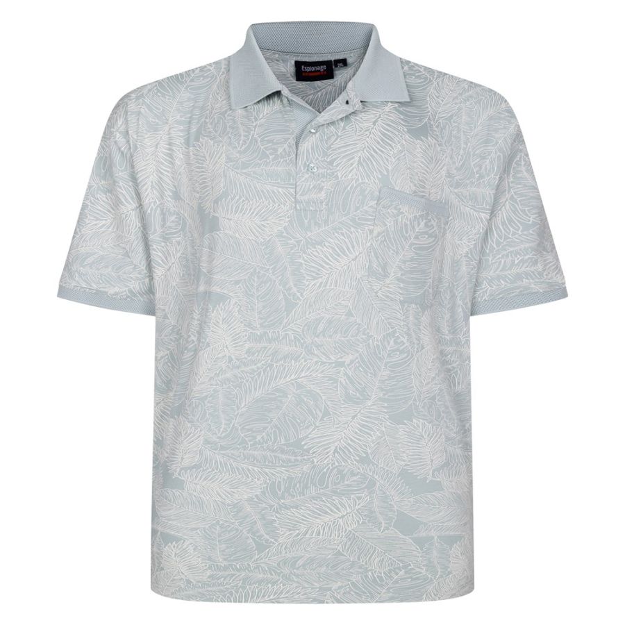 A12011 Espionage Printed Polo
