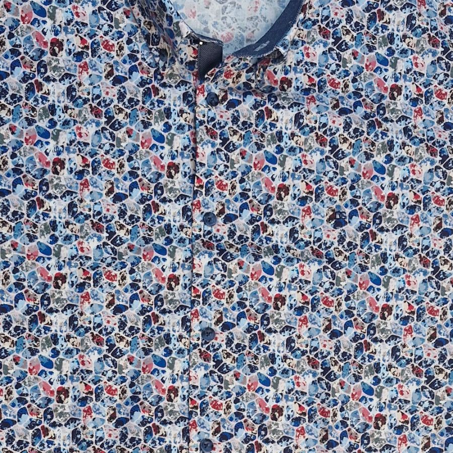 A12015 DG's Drifter Fancy Print Stretch Shirt