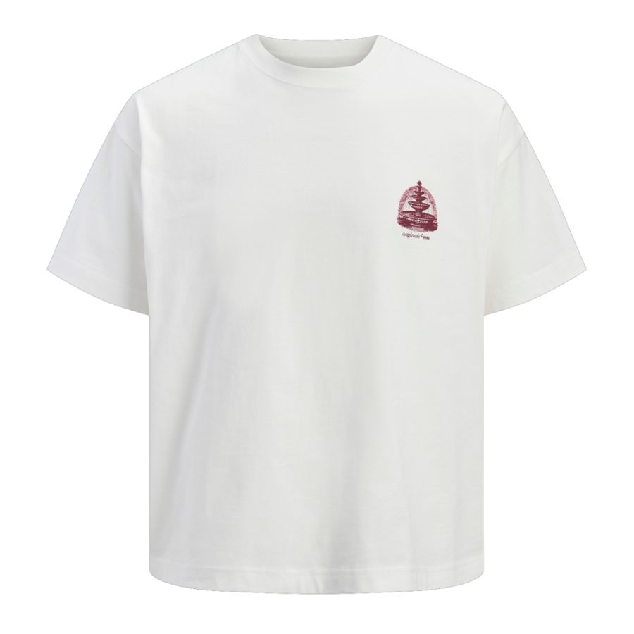 A12017 Jack & Jones Back Print T Shirt