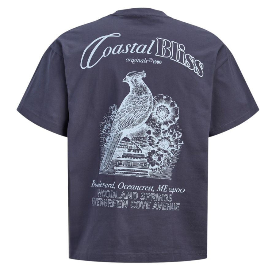 A12018 Jack & Jones Back Print T Shirt