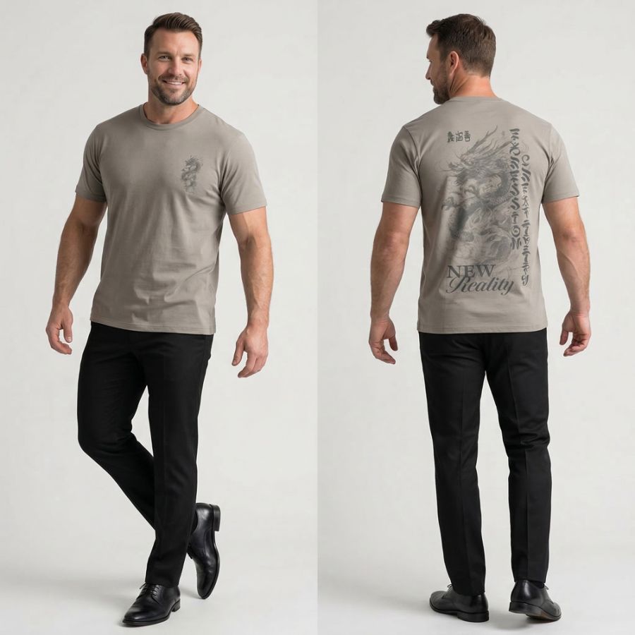 A12020 Jack & Jones Printed T-Shirt