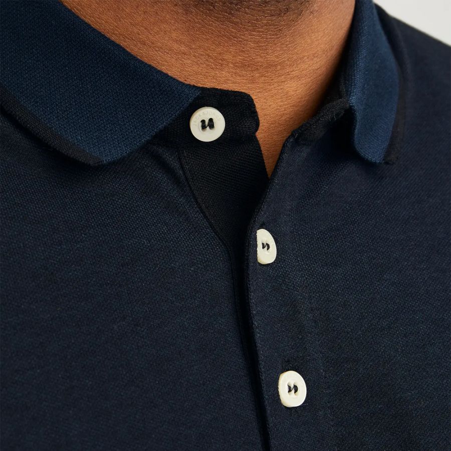 A12021 Jack & Jones Polo Shirt (Dark Navy)