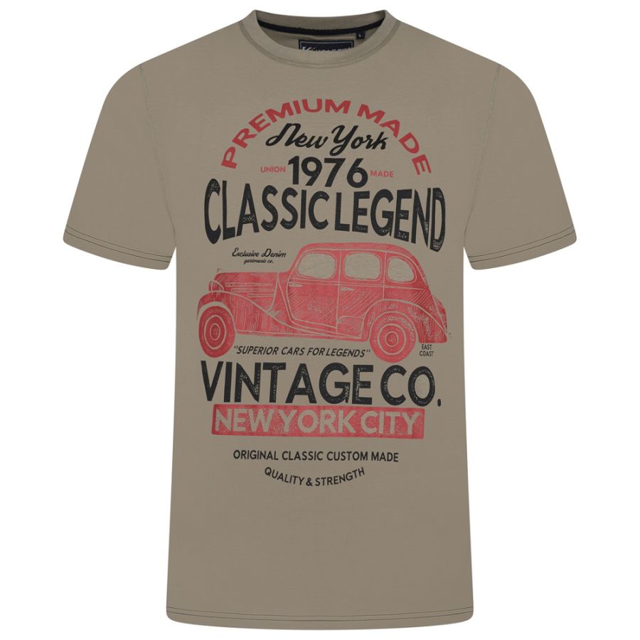 A12047 Kam Classic Legends Printed T-Shirt