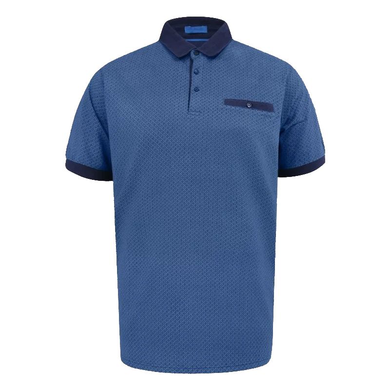 A12052 D555 AO Printed Polo Shirt