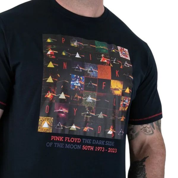 A12056 D555 Official Pink Floyd Printed T-Shirt
