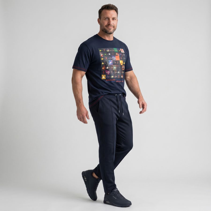 A12056 D555 Official Pink Floyd Printed T-Shirt