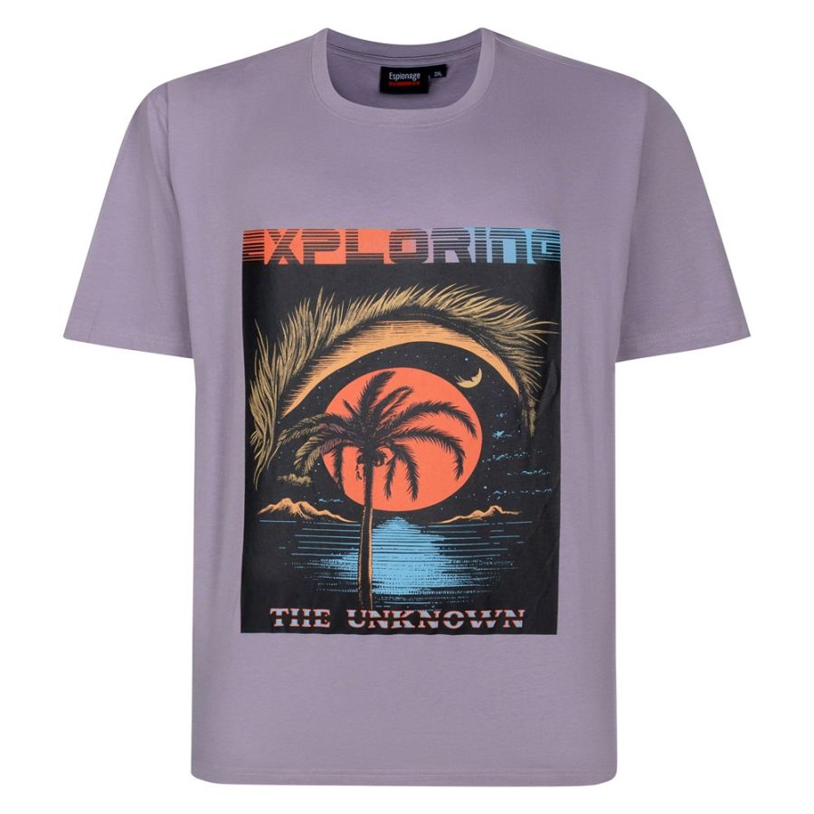 A12060 Espionage Exploring Unknown Printed T Shirt