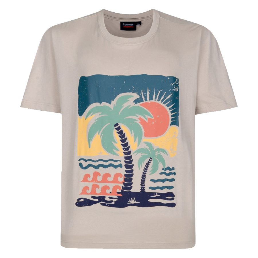 A12080 Espionage Printed T Shirt