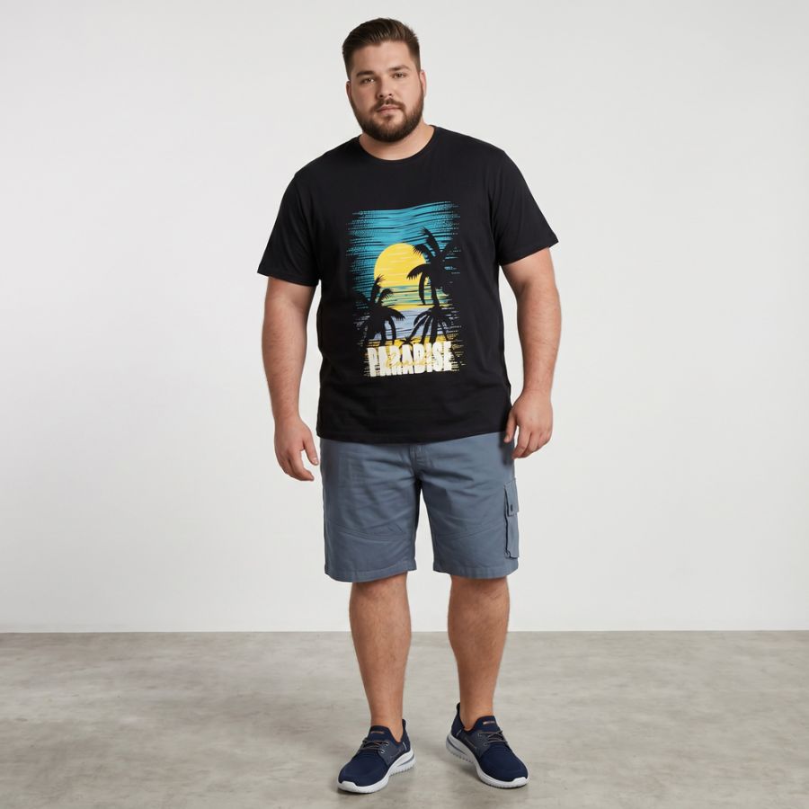 A12081 Espionage Printed T Shirt