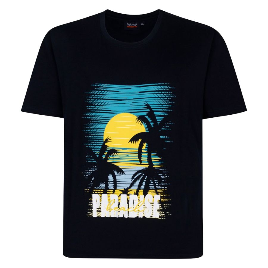 A12081 Espionage Printed T Shirt