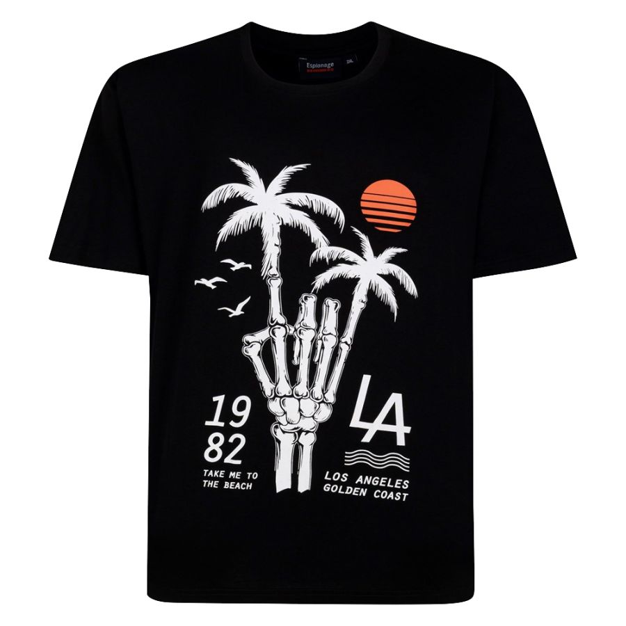 A12082 Espionage Printed T Shirt