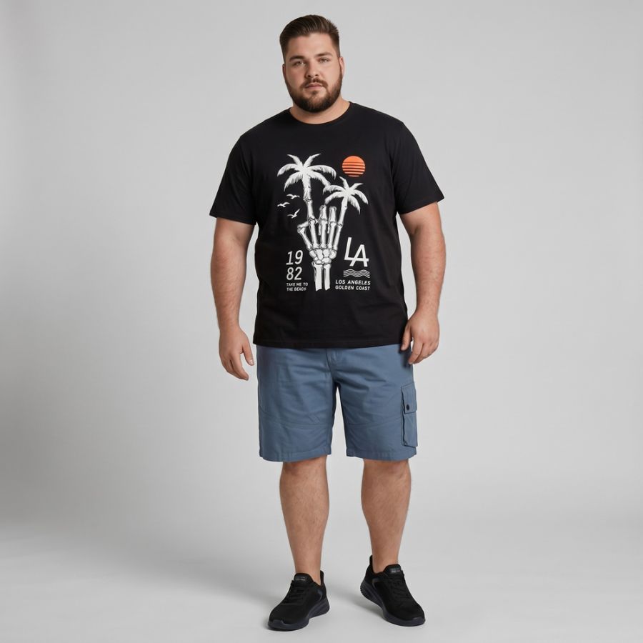 A12082 Espionage Printed T Shirt