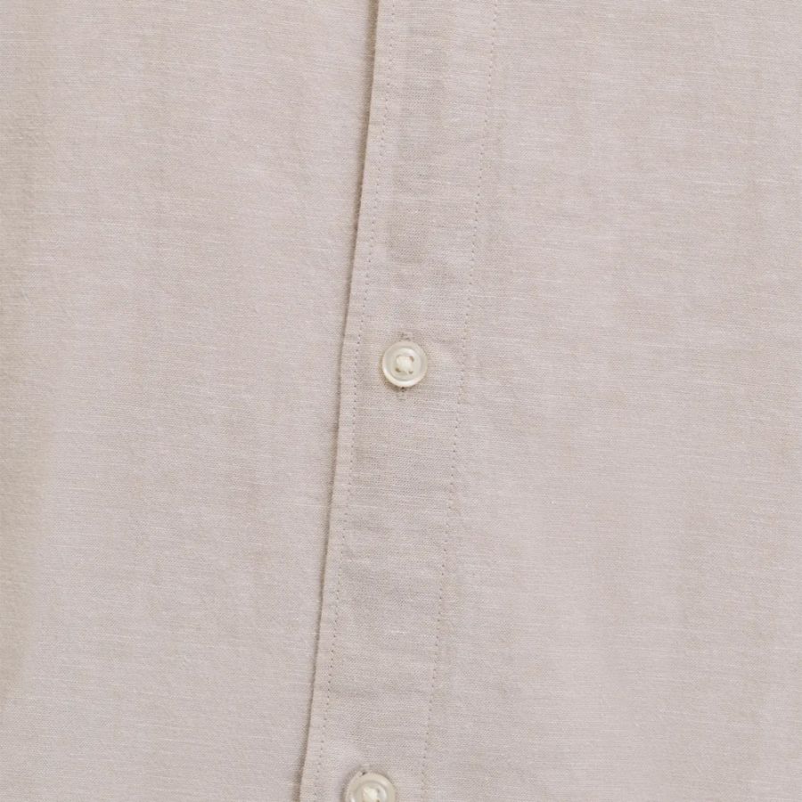 A12085 Jack & Jones Linen Blend Shirt (Sand)