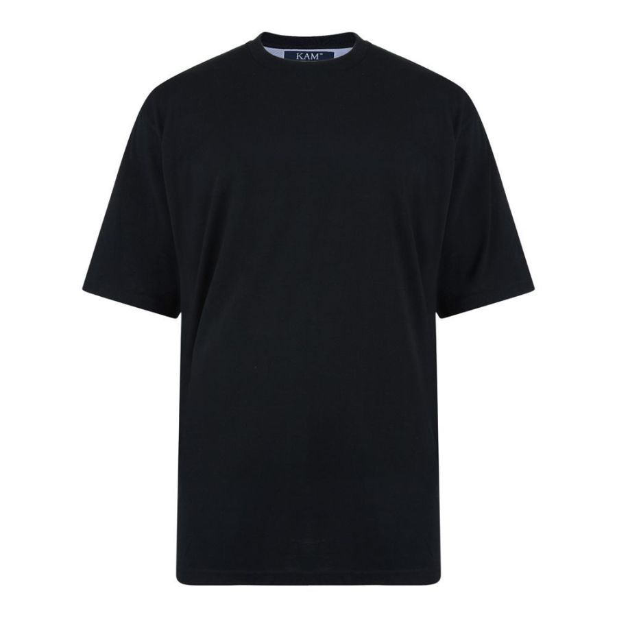 A12086 Kam Crew Neck T-Shirt 10XL & 12XL (Black)
