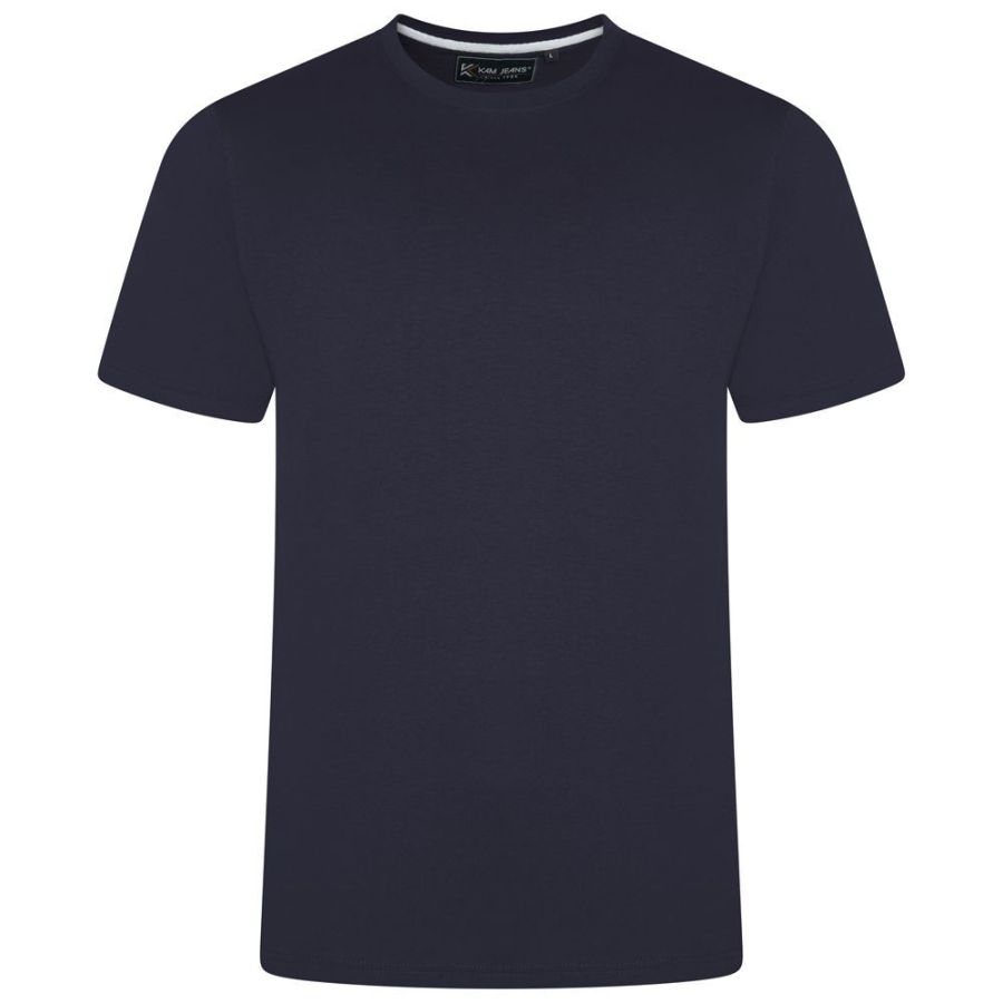 A12086 Kam Crew Neck T-Shirt 10XL & 12XL (Navy)