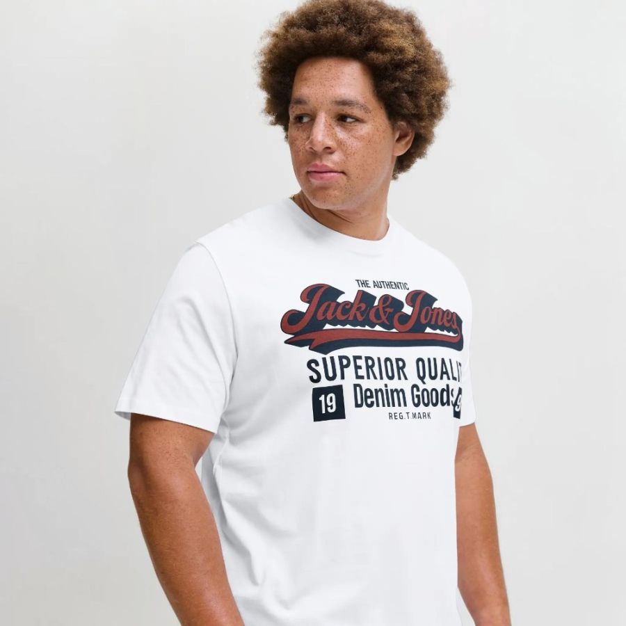 A12090 Jack & Jones Logo T-Shirt