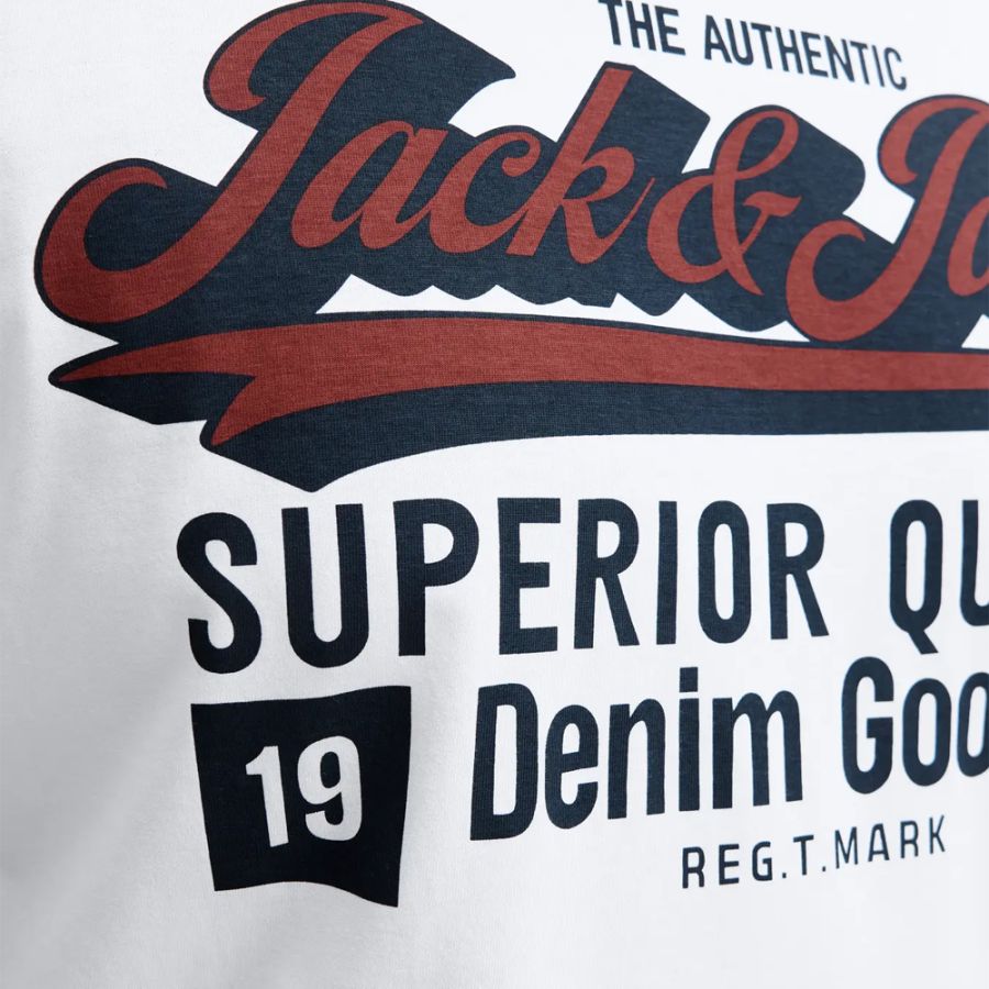 A12090 Jack & Jones Logo T-Shirt