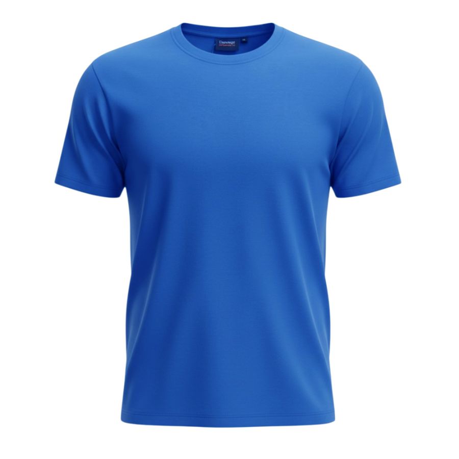 A6931 Espionage Plain Crew Neck T-Shirt (Azure Blue)
