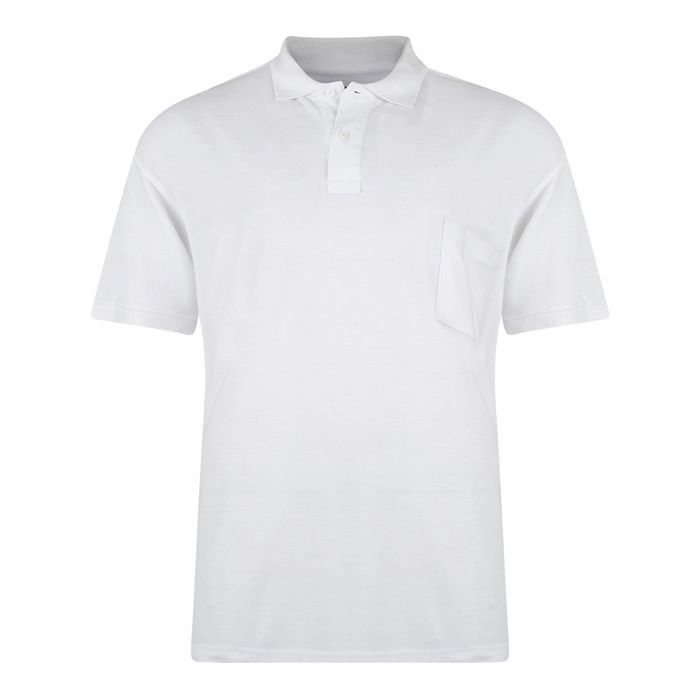 A7805 Plain Polo (White)